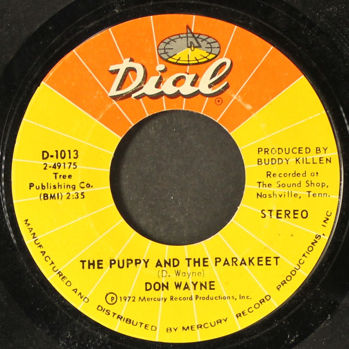 hank / the puppy and the parakeet by DON WAYNE