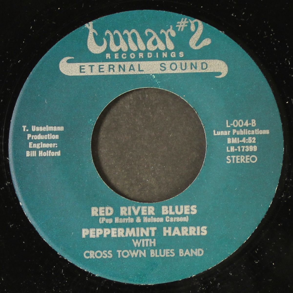 red river blues / sweet black angel by PEPPERMINT HARRIS