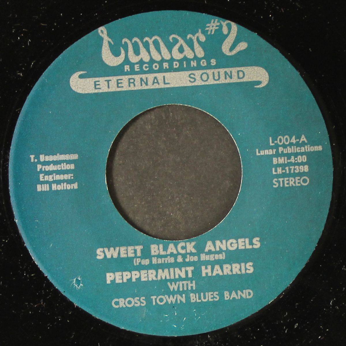 red river blues / sweet black angel by PEPPERMINT HARRIS