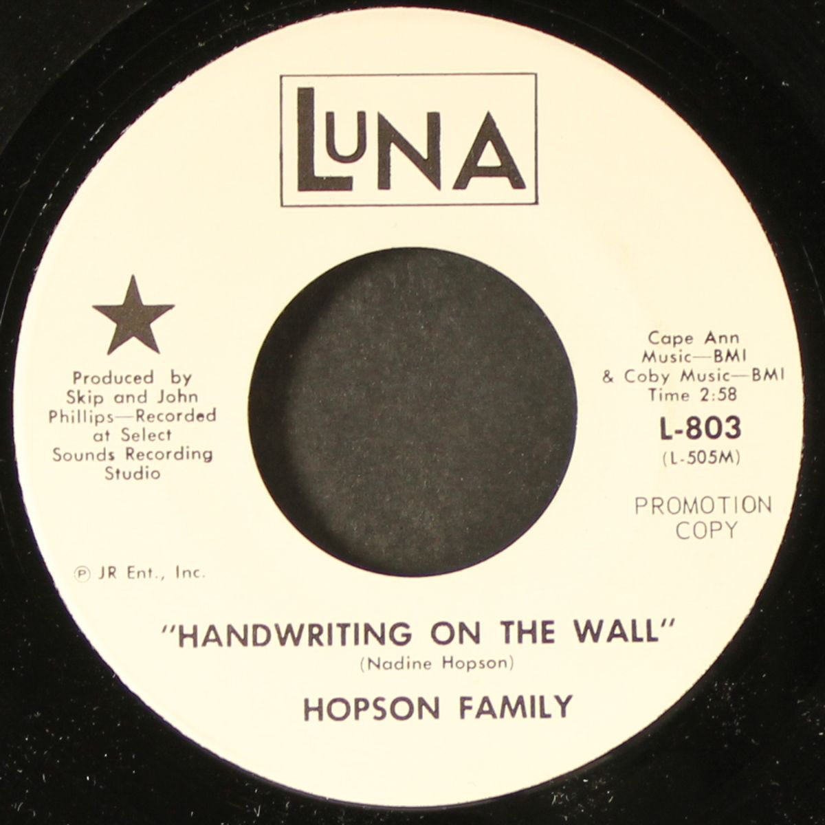 put your hand in the hand / handwriting on the wall by HOPSON FAMILY