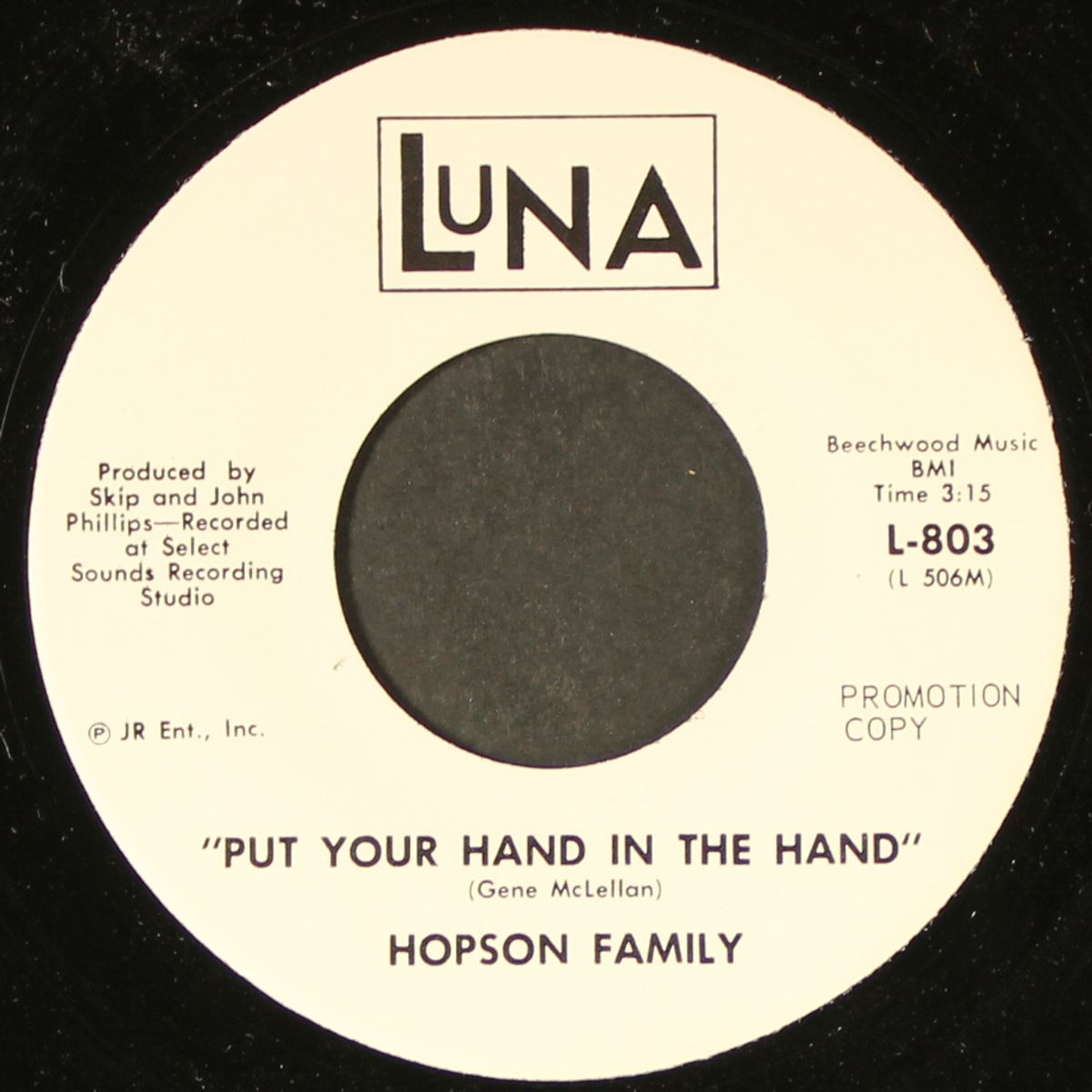 put your hand in the hand / handwriting on the wall by HOPSON FAMILY