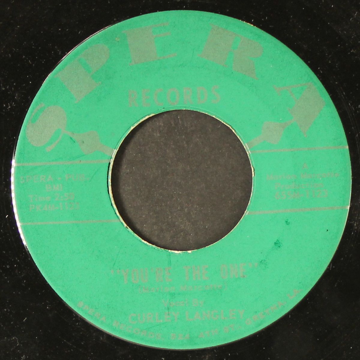 all the way with rappelet / you're the one by CURLEY LANGLEY