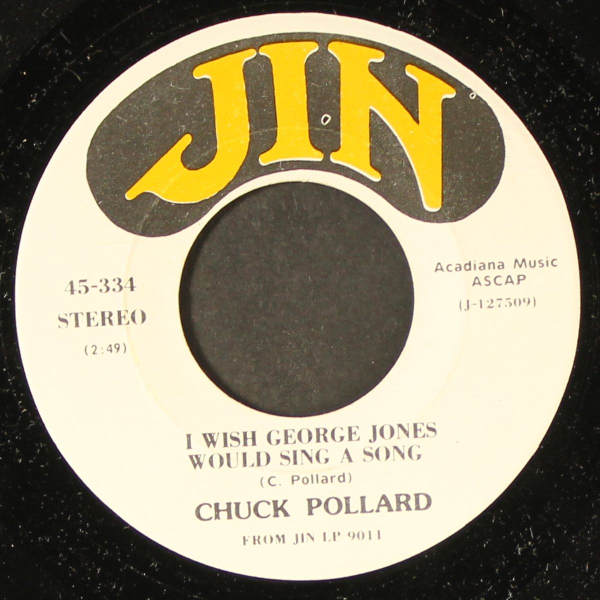 i wish george jones would sing a song by CHUCK POLLARD