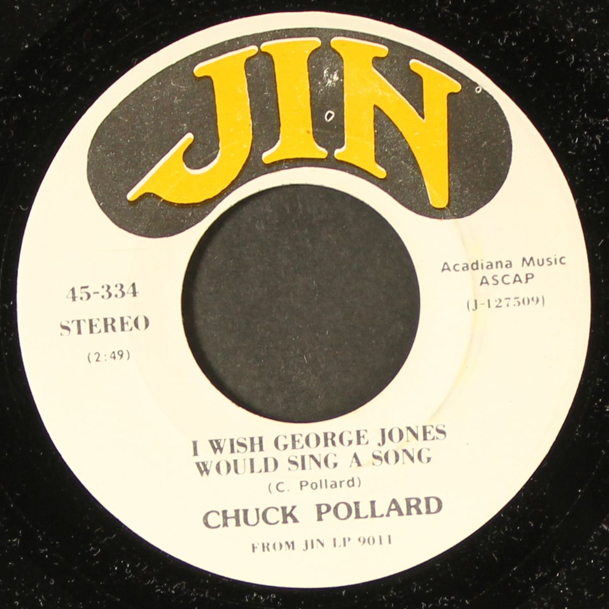 i wish george jones would sing a song by CHUCK POLLARD