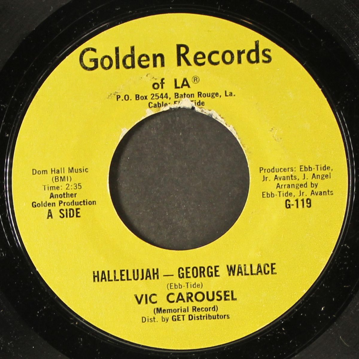 hallelujah - george wallace / war is hell by VIC CAROUSEL