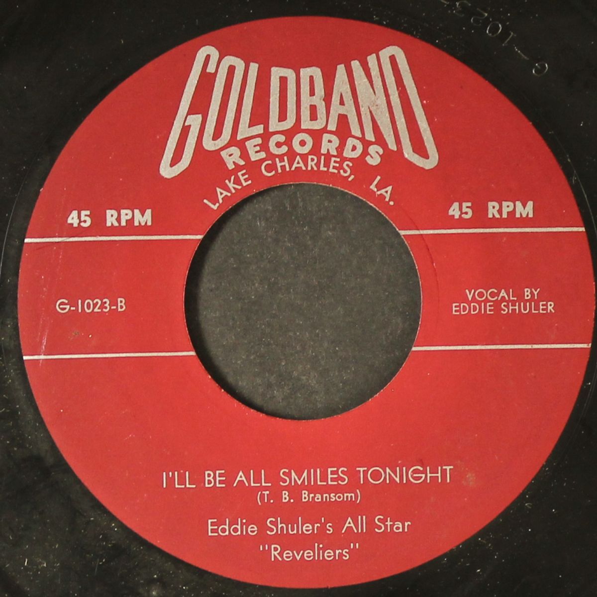 the couple in the car / i'll be all smiles tonight by EDDIE SHULER'S ALL STAR REVELIERS