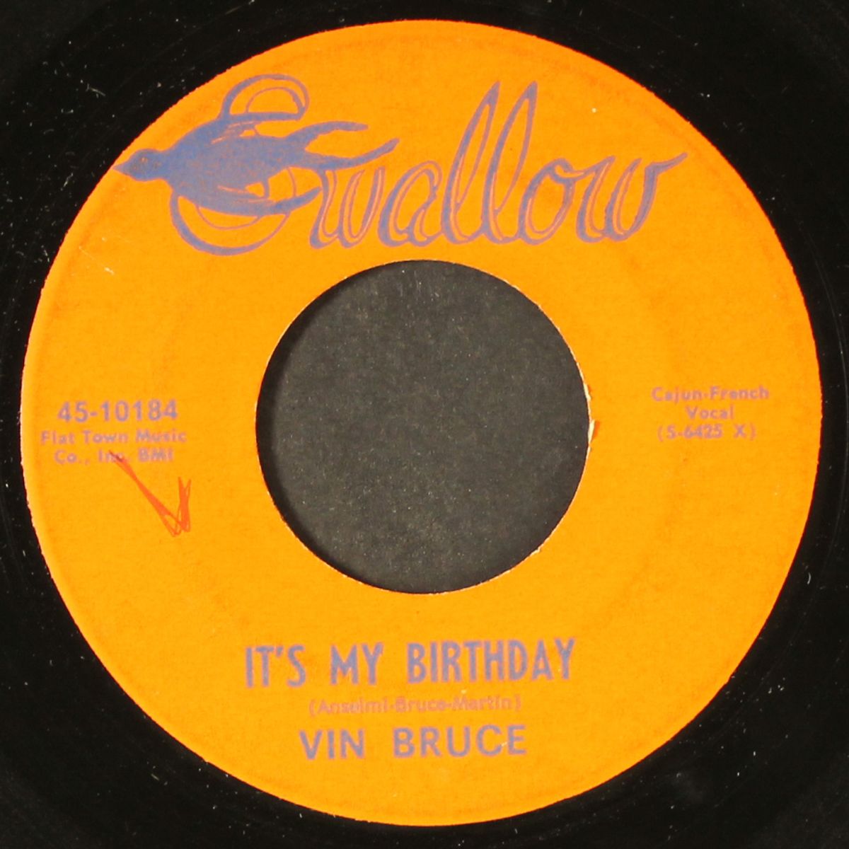 colinda / it's my birthday by VIN BRUCE