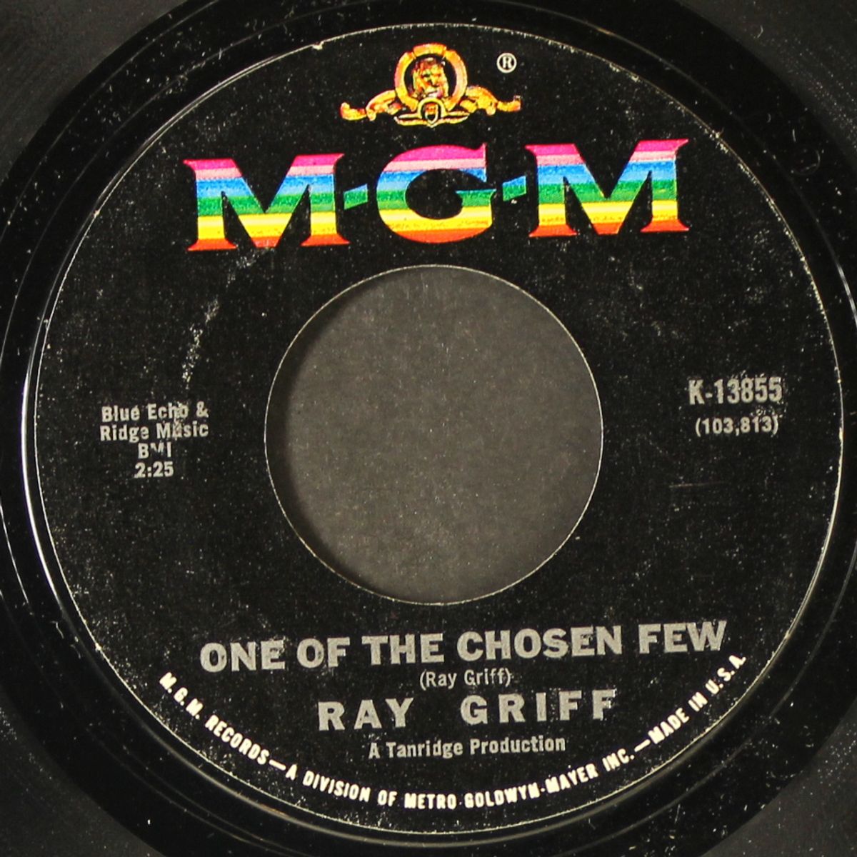 your lily white hands / one of the chosen few by RAY GRIFF