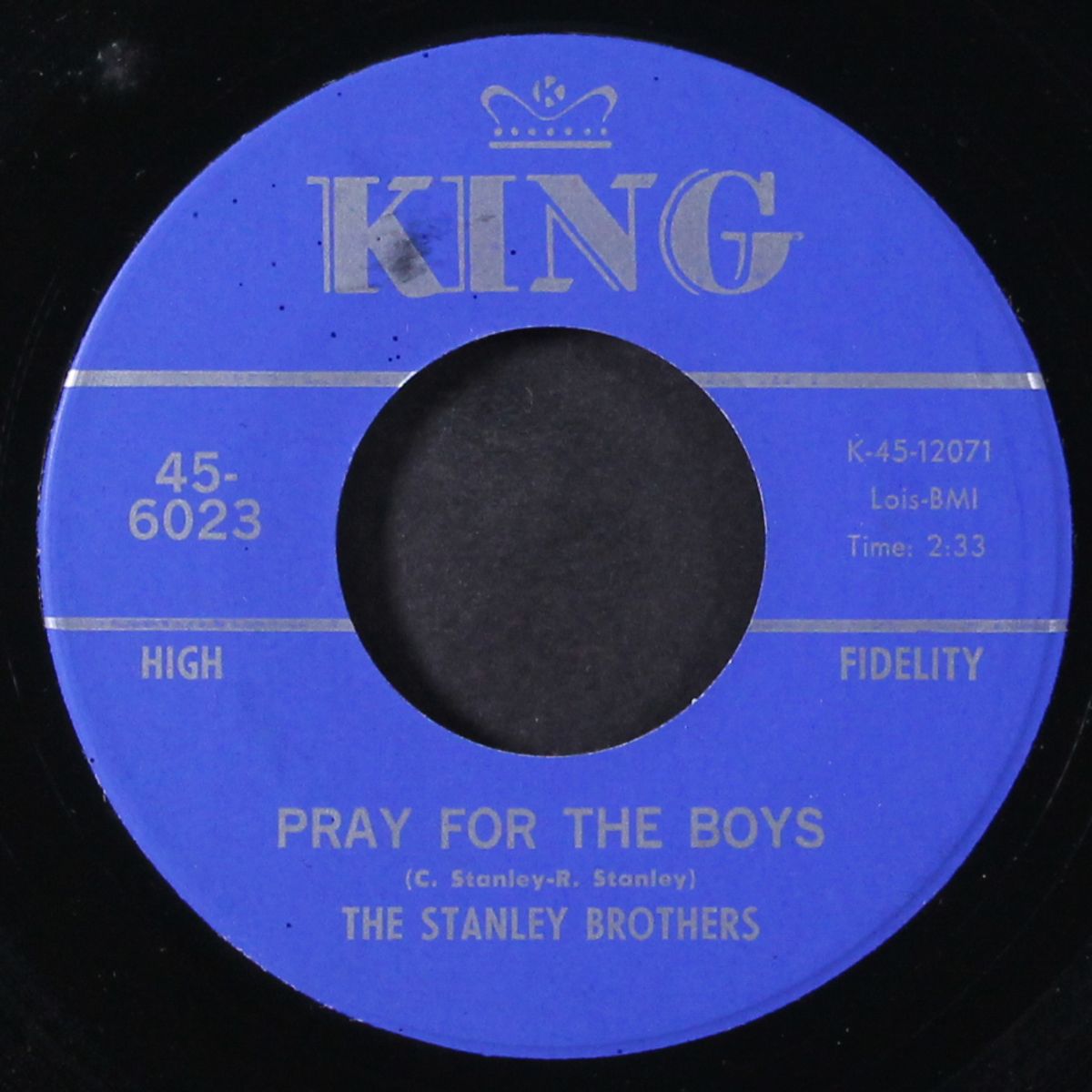 the end of the road / pray for the boys by STANLEY BROTHERS