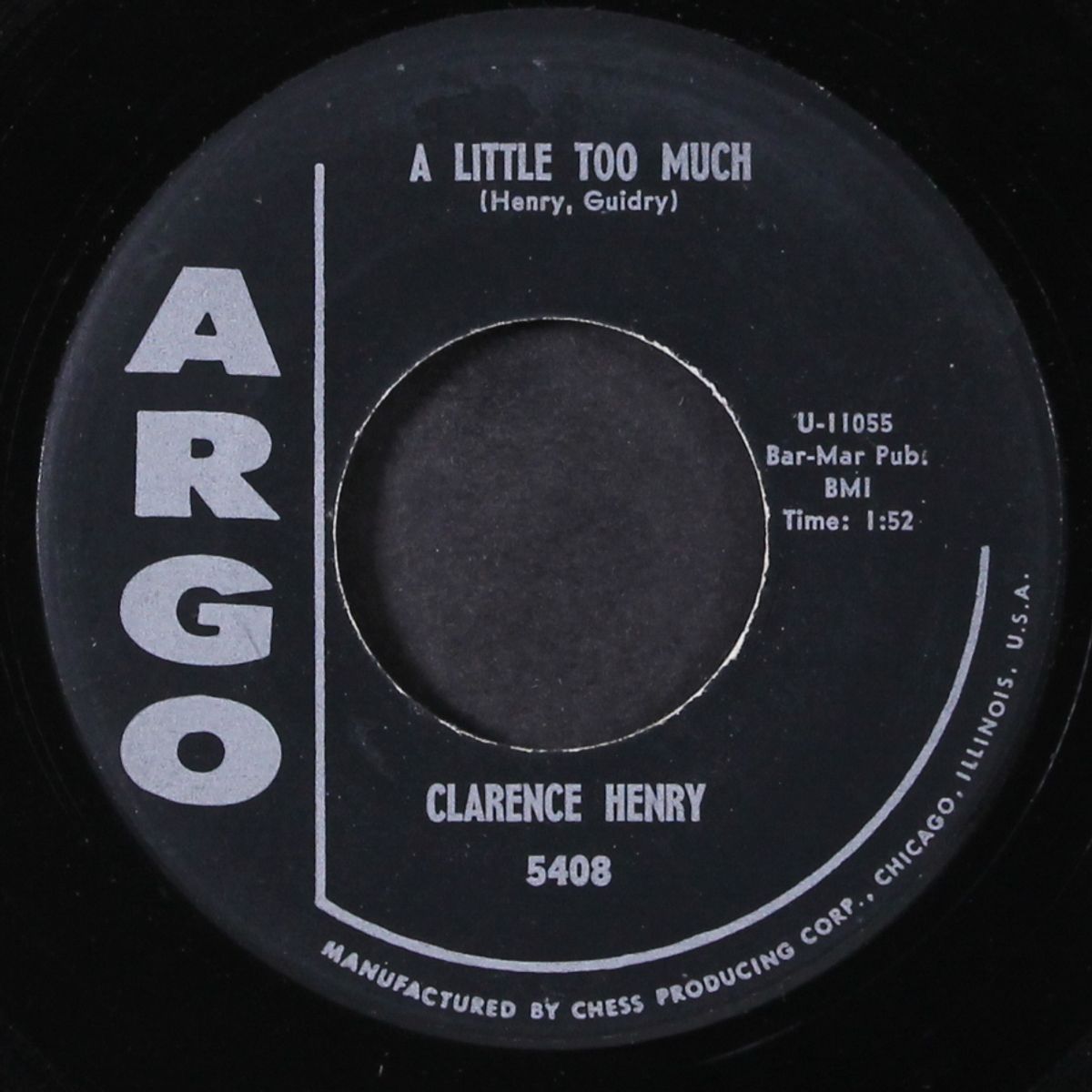 a little too much / i wish i could say the same by CLARENCE HENRY