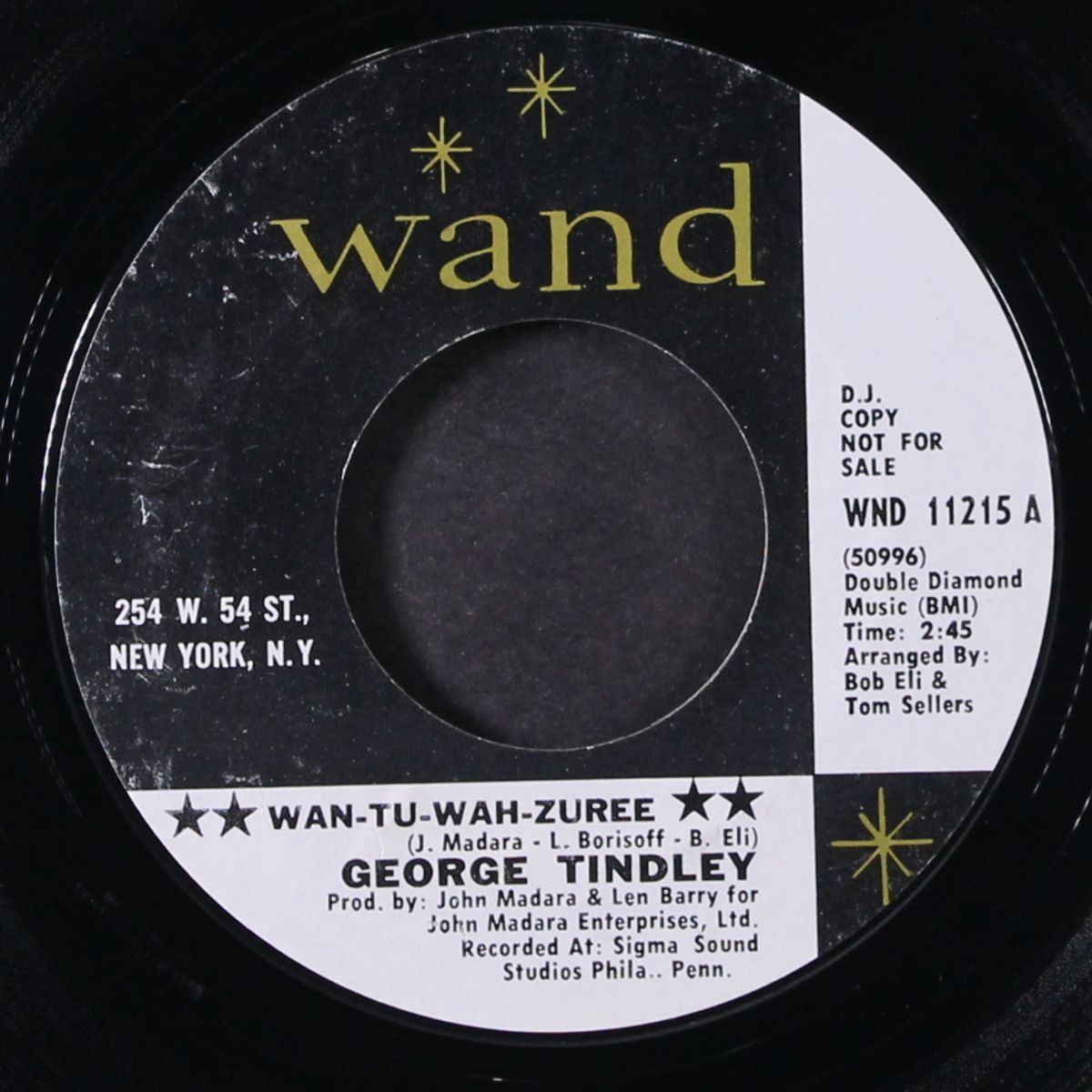 wan-tu-wah-zuree / pity the poor man by GEORGE TINDLEY