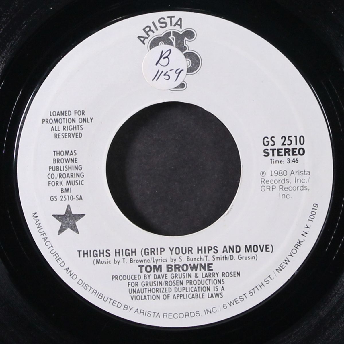 thighs high (grip your hips and move) / mono by TOM BROWNE