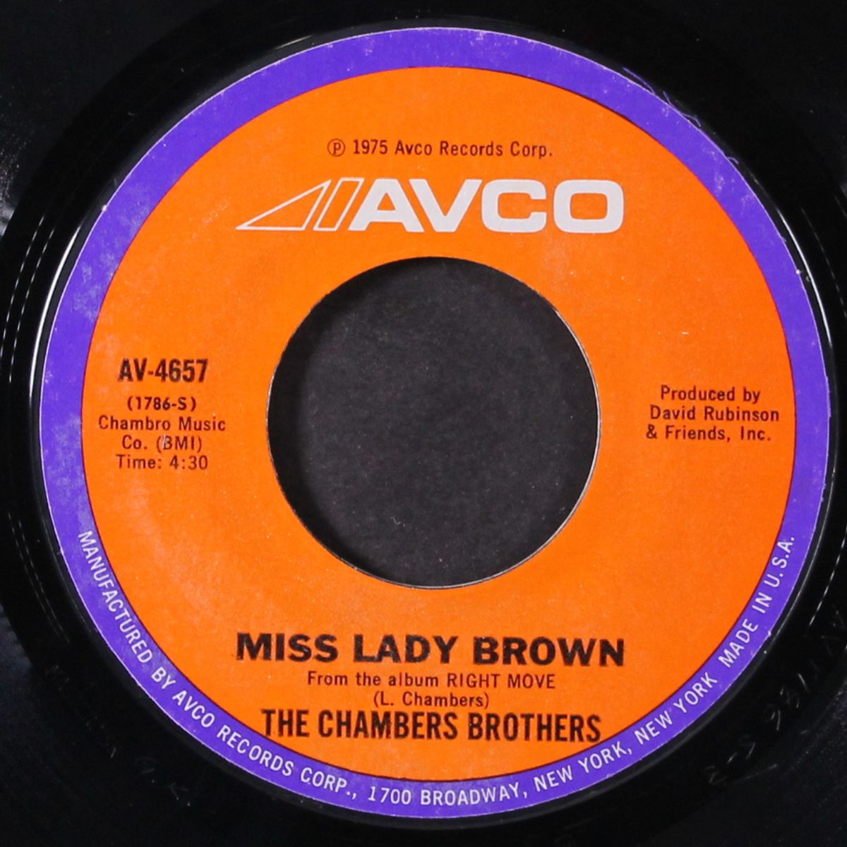 stealin' watermelons / miss lady brown by CHAMBERS BROTHERS