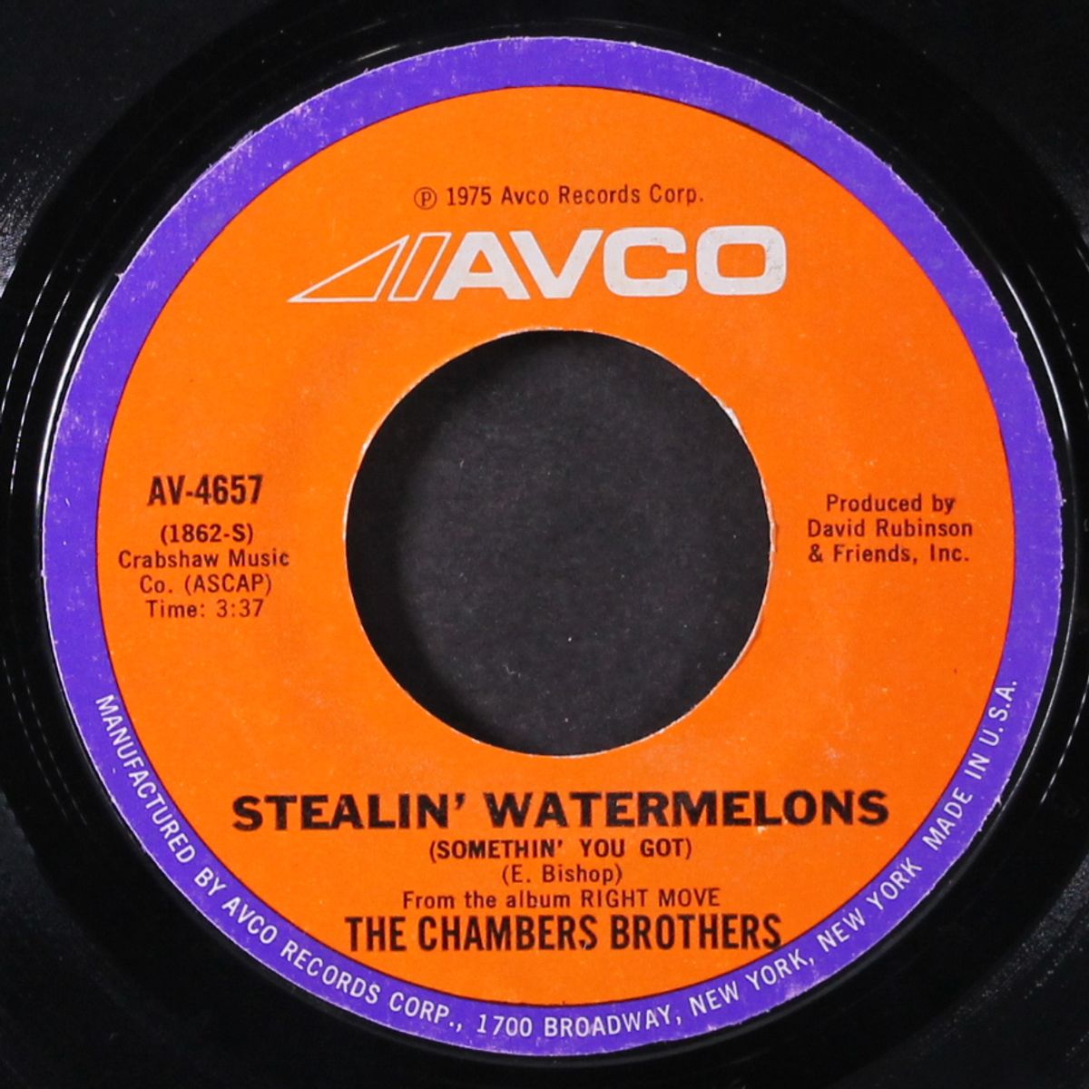 stealin' watermelons / miss lady brown by CHAMBERS BROTHERS