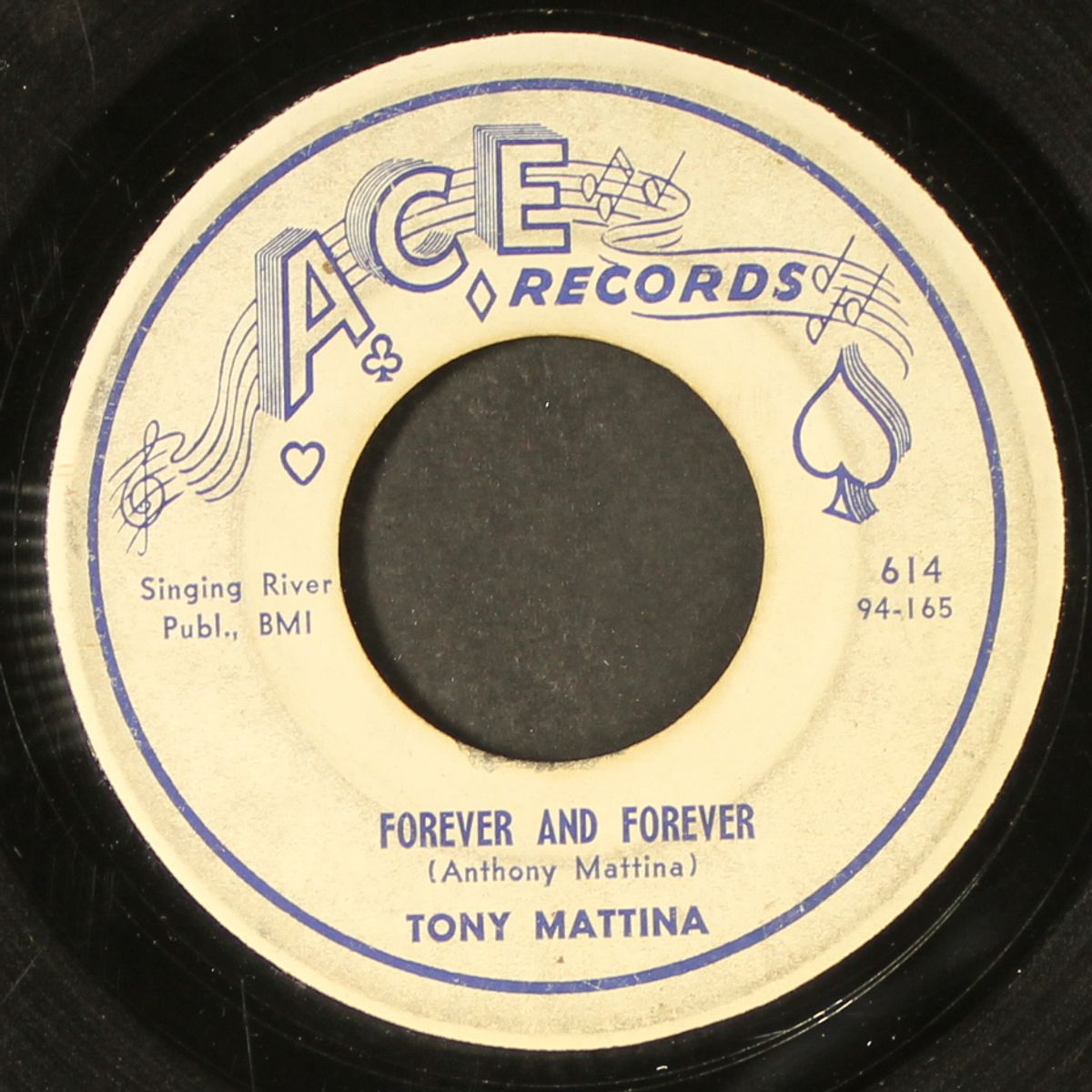 forever and forever / won't you promise me your love by TONY MATTINA & GROUP