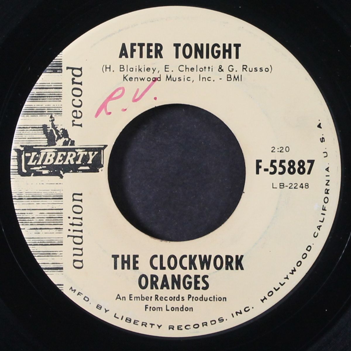 ready steady / after tonight by CLOCKWORK ORANGES