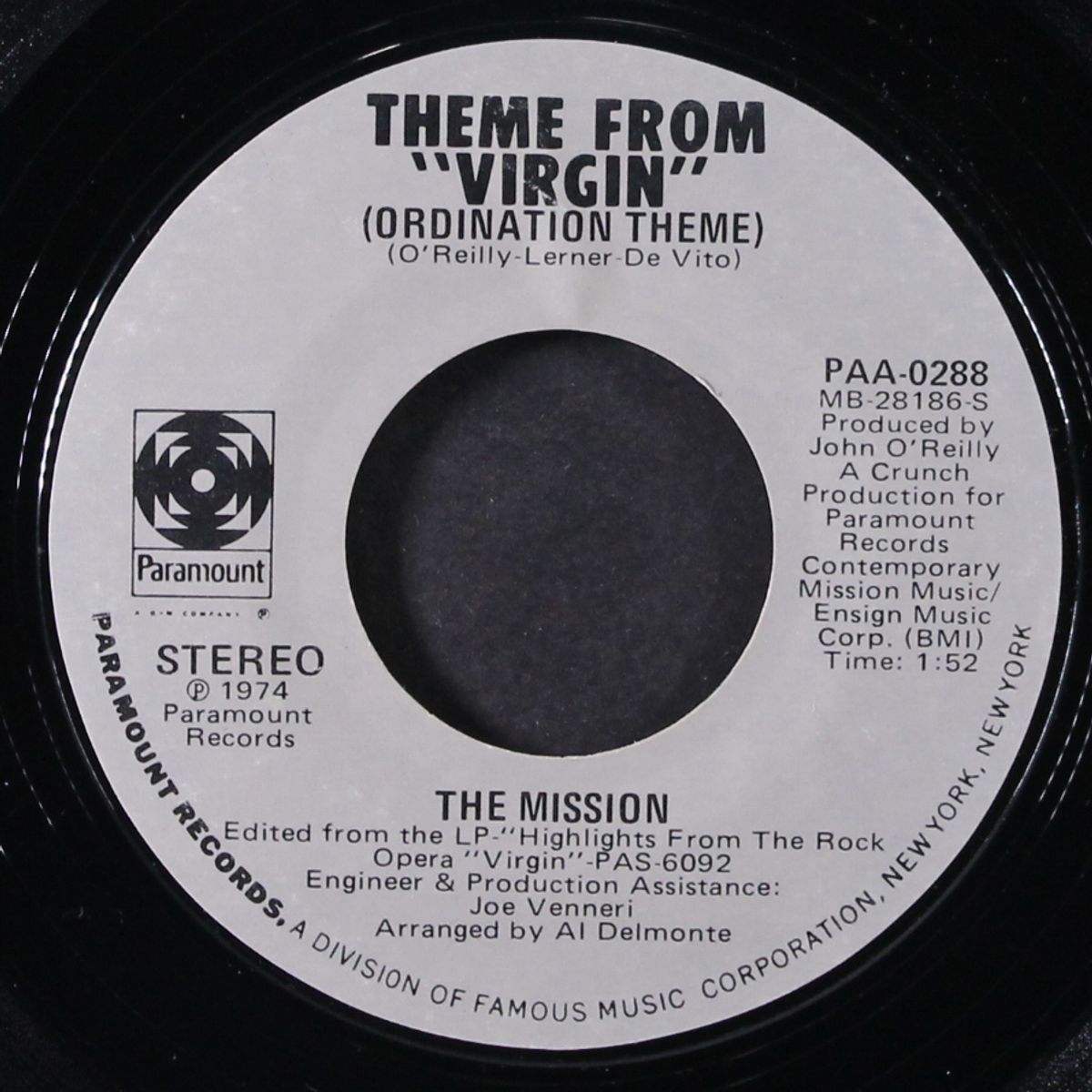 fear no evil / theme from virgin by MISSION