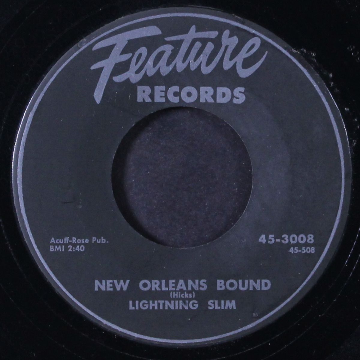 i can't live happy / new orleans bound by LIGHTNING SLIM