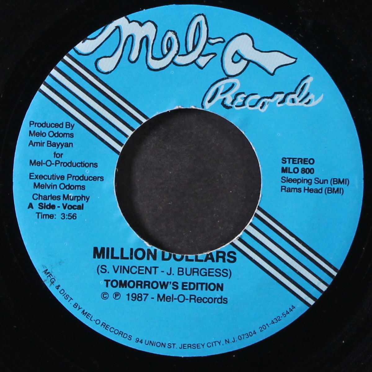 million dollars by TOMORROW'S EDITION