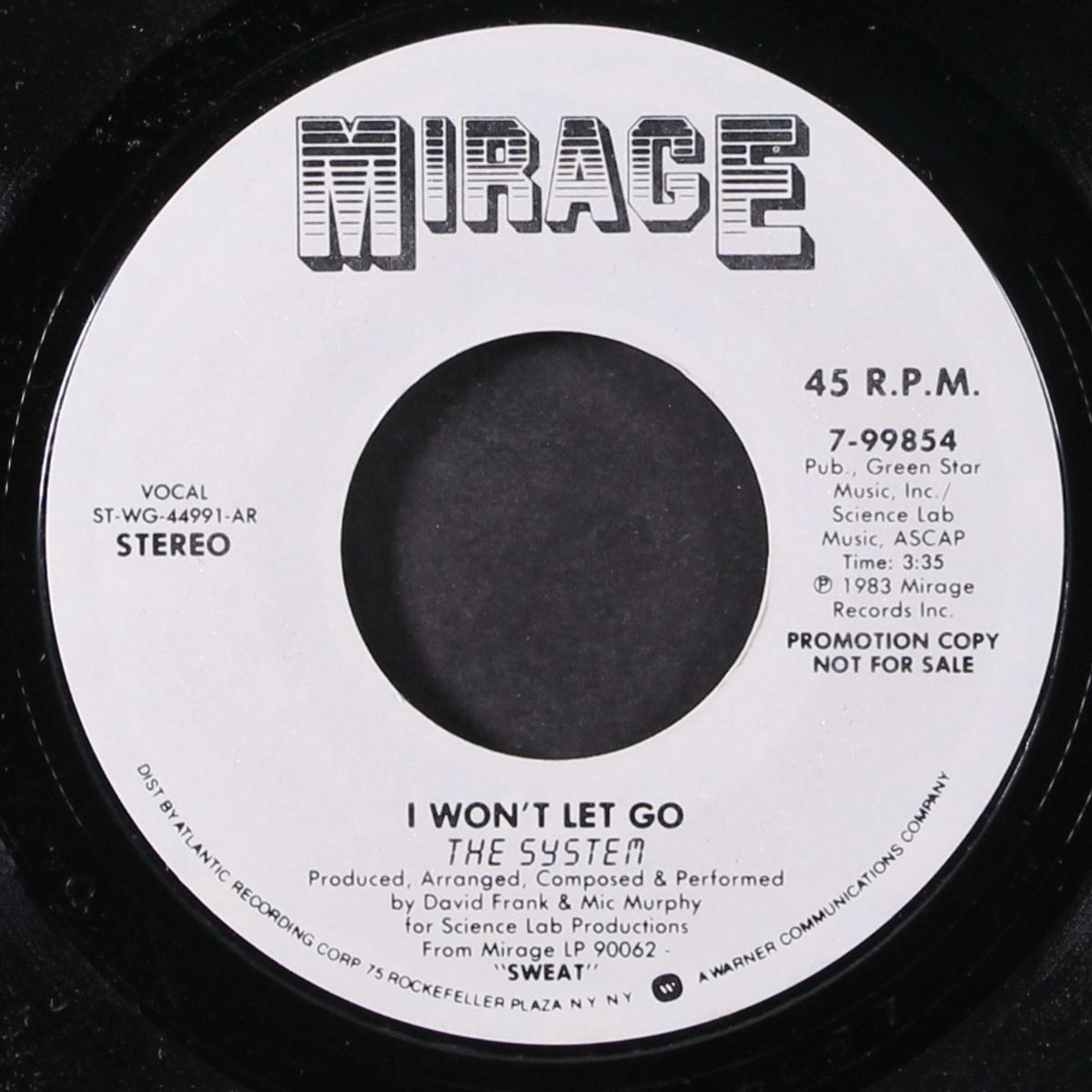 i won't let go / same by SYSTEM