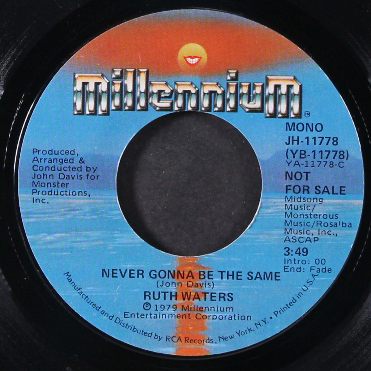 never gonna be the same / mono by RUTH WATERS