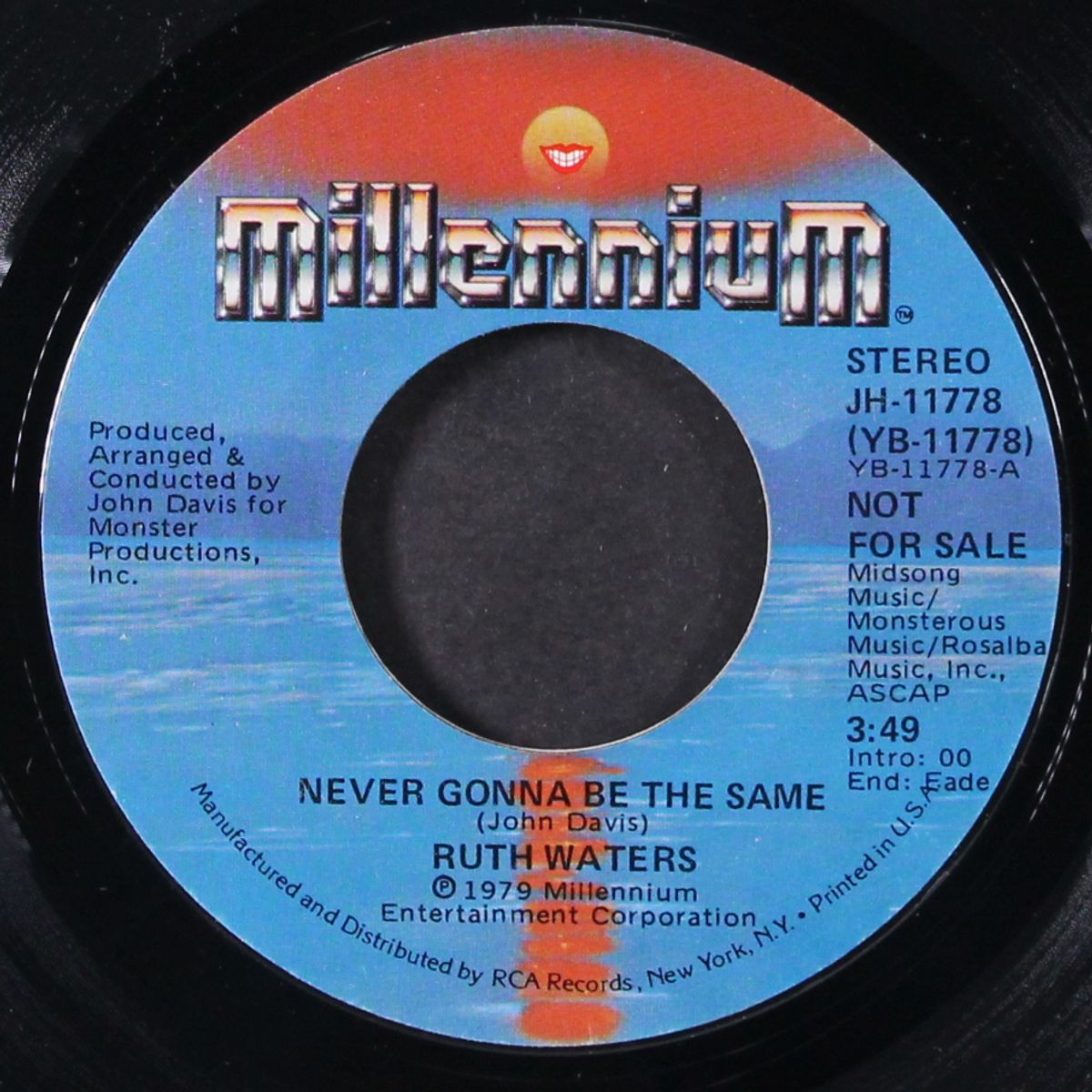 never gonna be the same / mono by RUTH WATERS