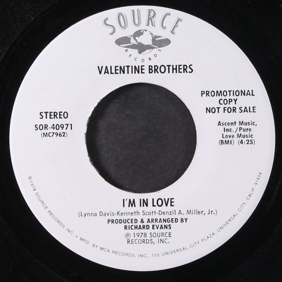 sound of music / i'm in love by VALENTINE BROTHERS