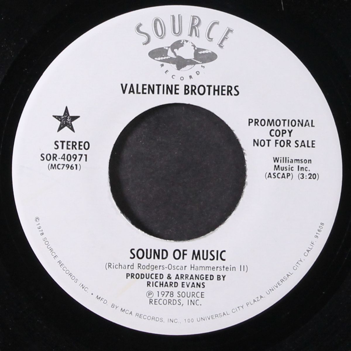 sound of music / i'm in love by VALENTINE BROTHERS