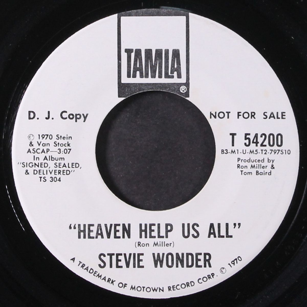 heaven help us all / same by STEVIE WONDER