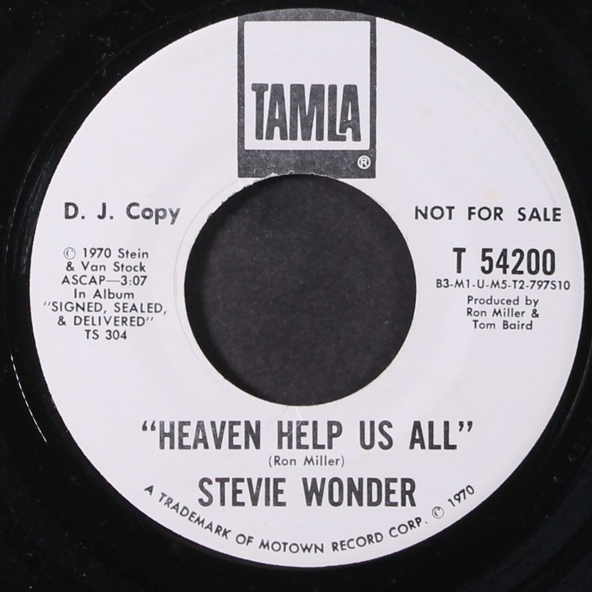 heaven help us all / same by STEVIE WONDER