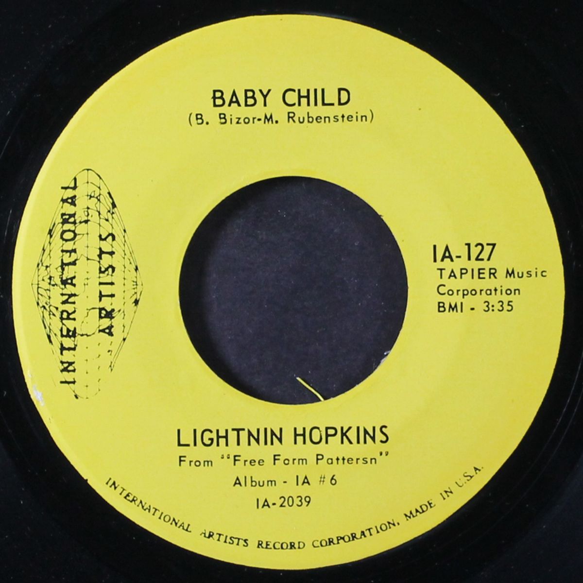mr. charlie / baby child by LIGHTNIN' HOPKINS