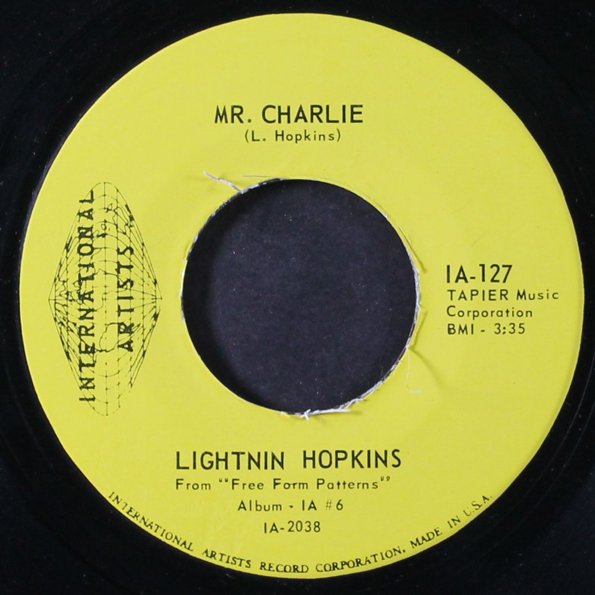 mr. charlie / baby child by LIGHTNIN' HOPKINS