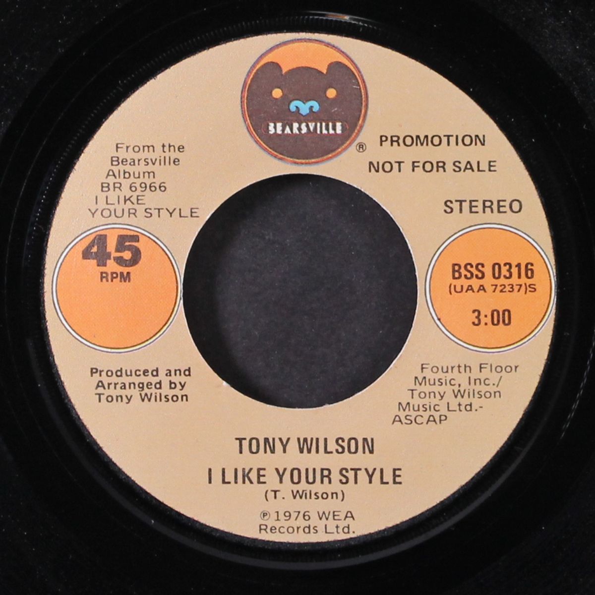 i like your style / mono by TONY WILSON
