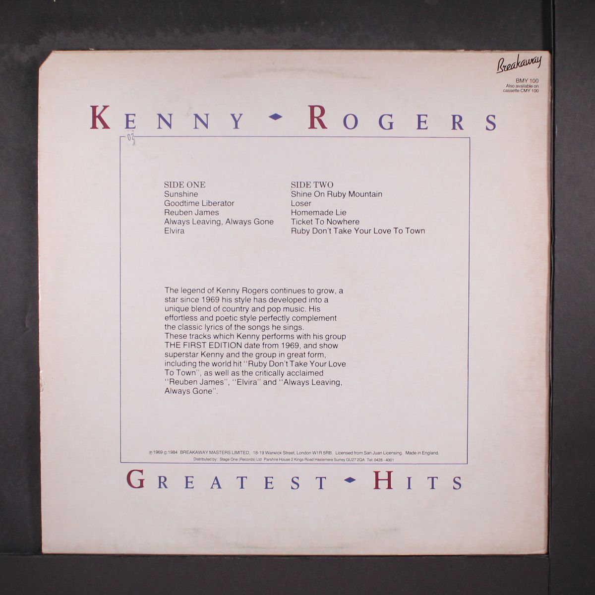 greatest hits by KENNY ROGERS