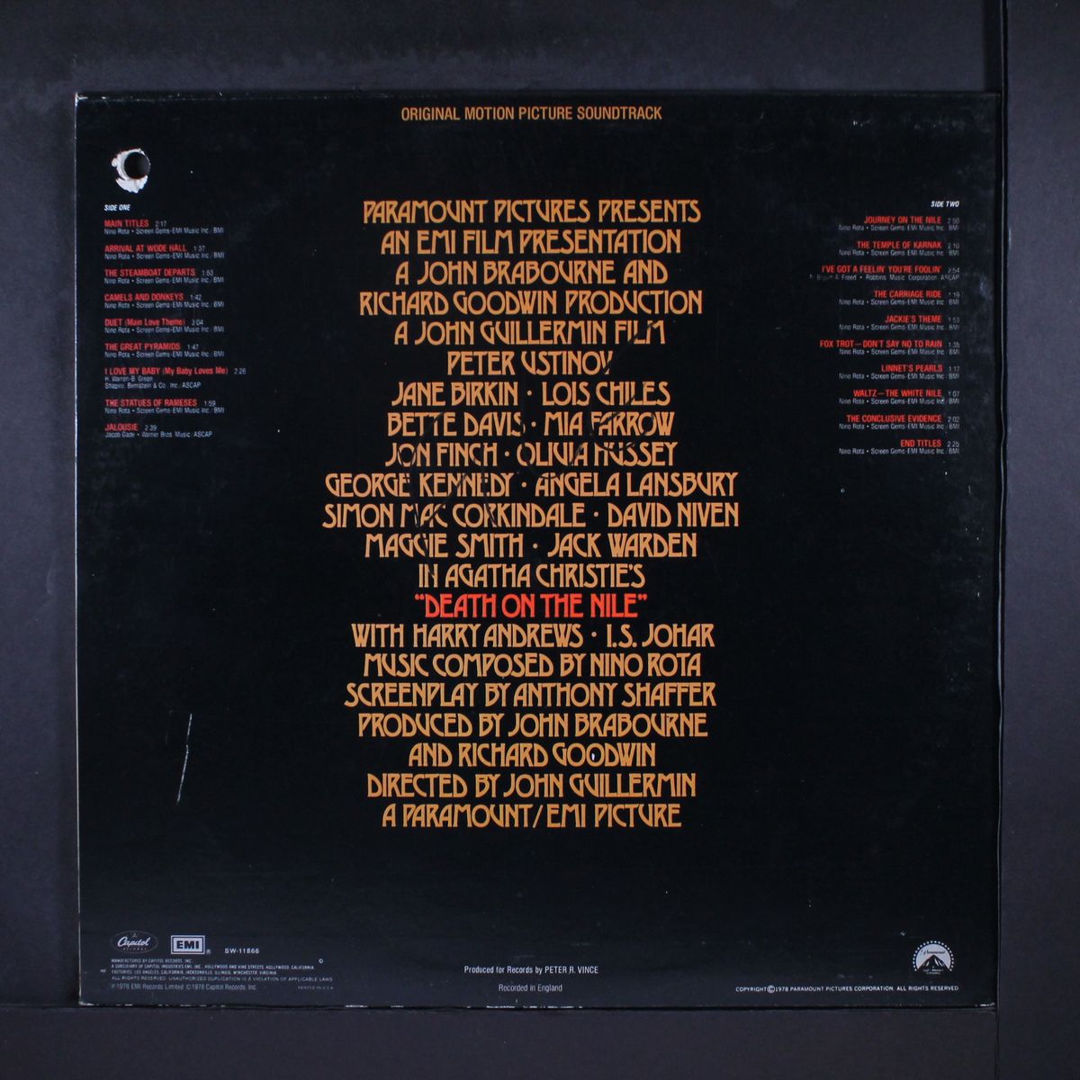 death on the nile by SOUNDTRACK