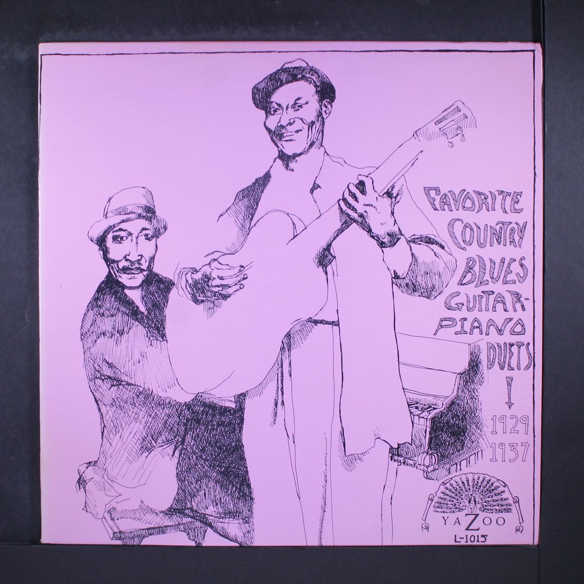 favorite country blues guitar-piano duets 1929-1937 by VARIOUS