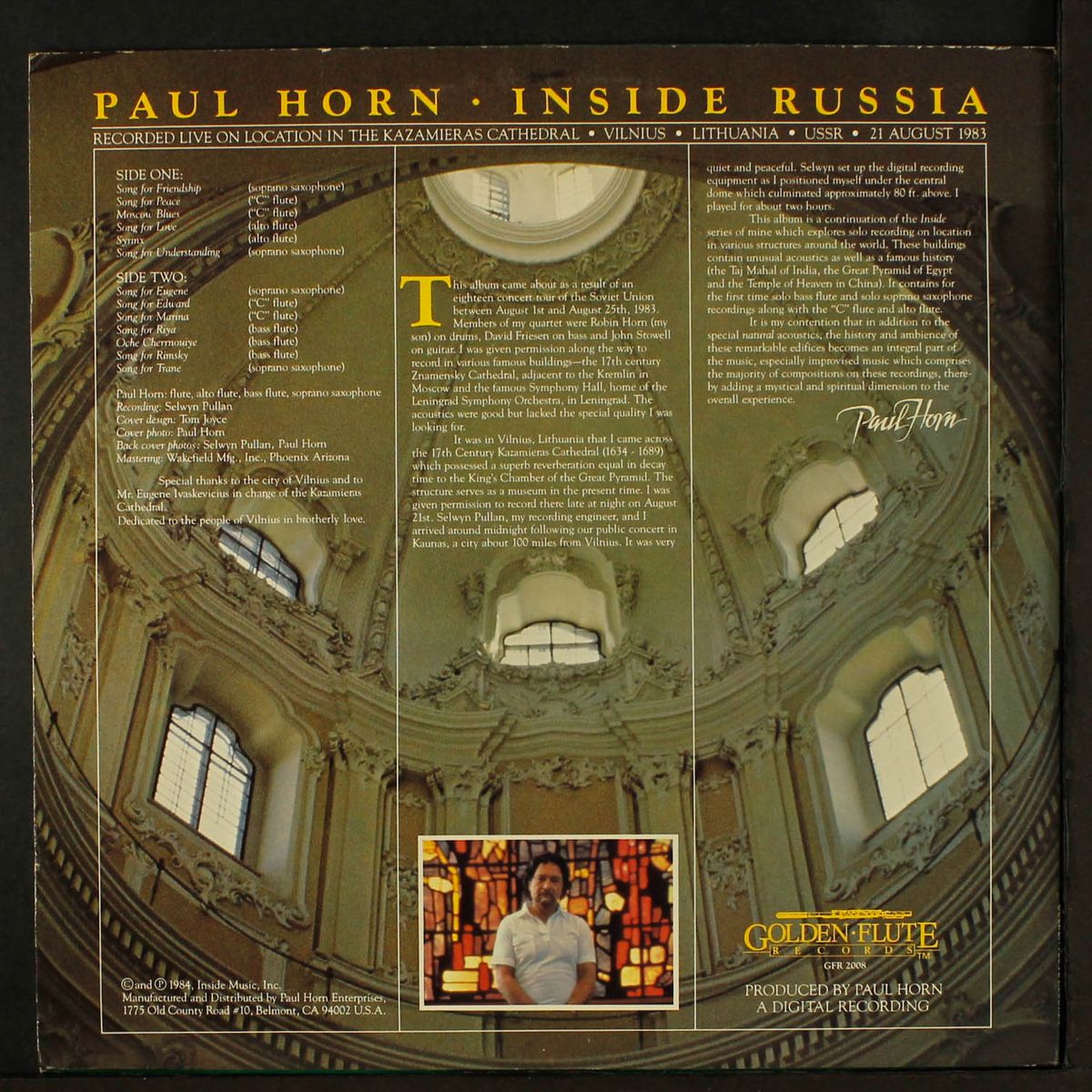 inside russia by PAUL HORN
