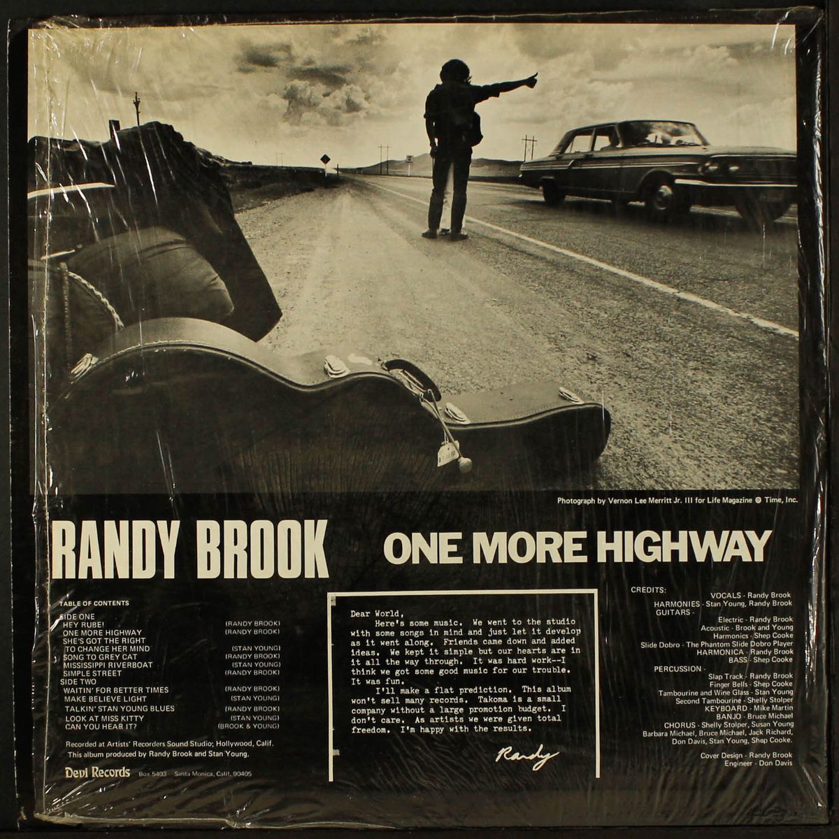 one more highway by RANDY BROOK