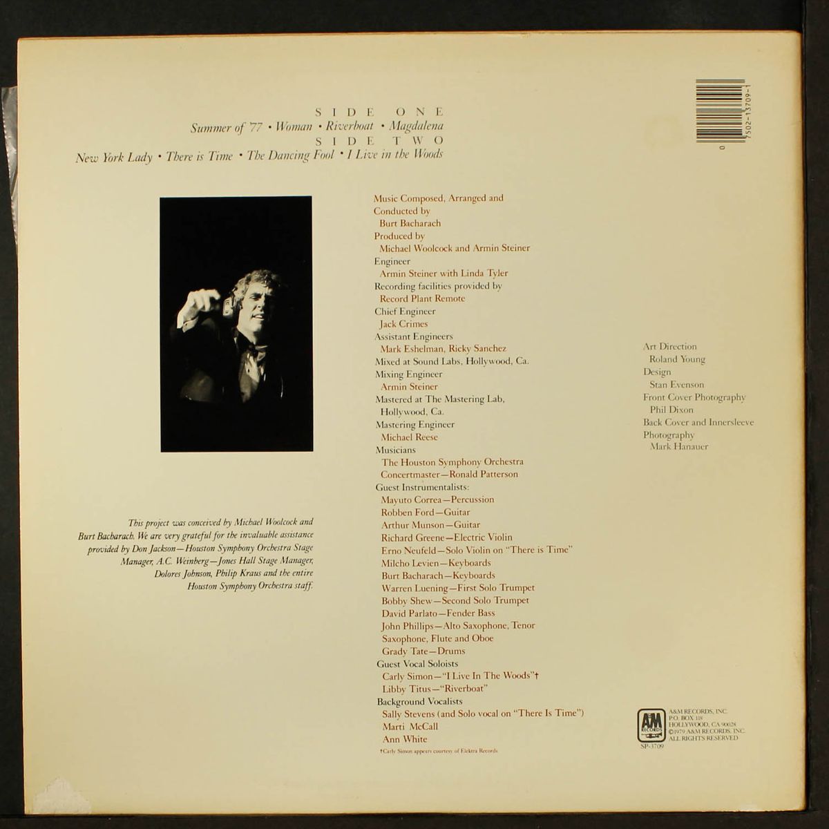 woman by BURT BACHARACH & HOUSTON SYMPHONY