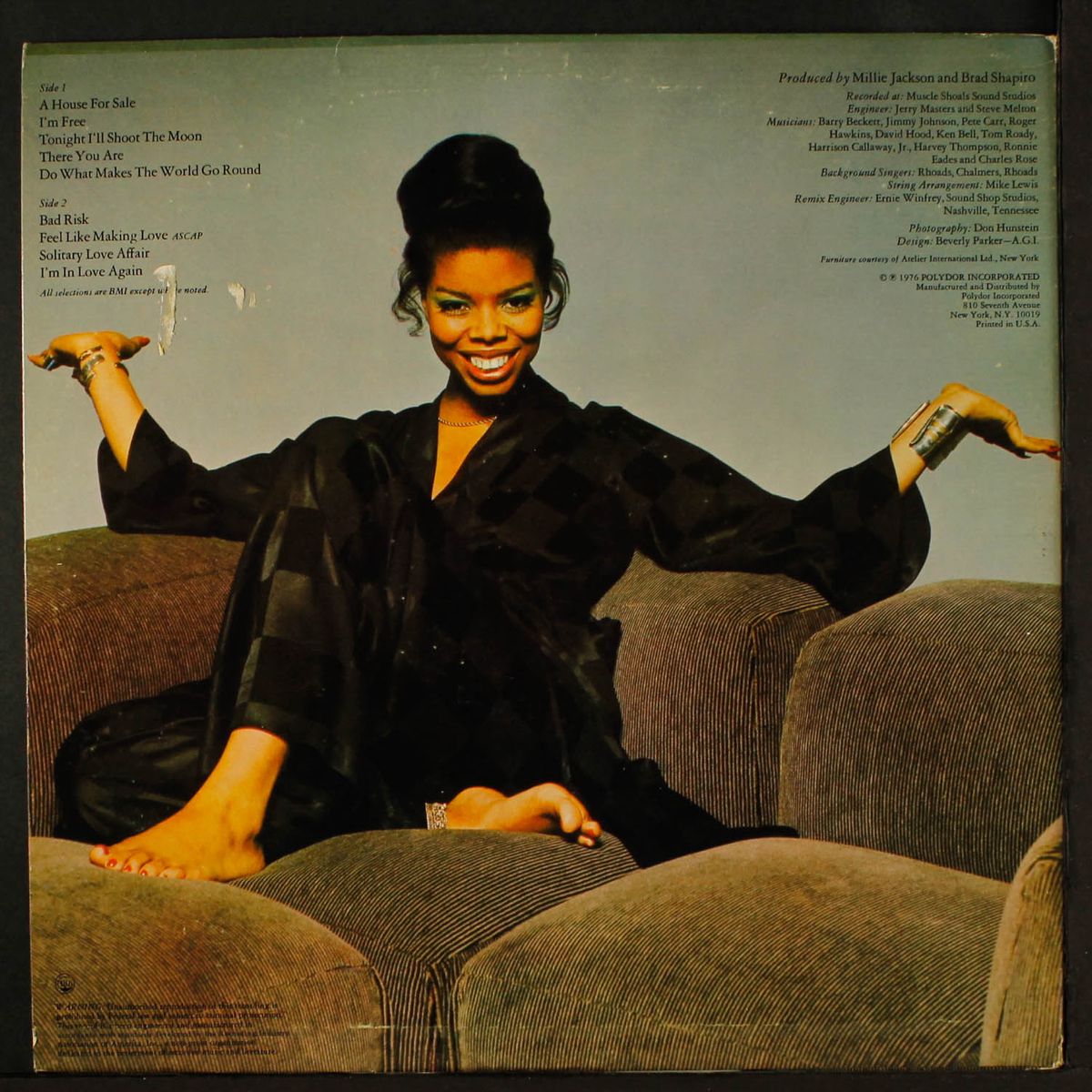 free and in love by MILLIE JACKSON