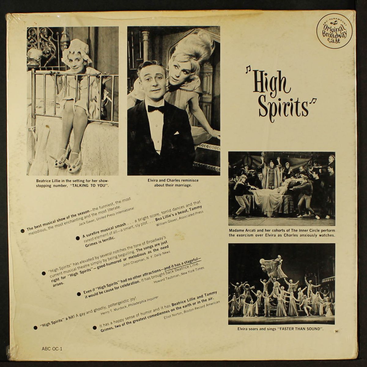 high spirits by ORIGINAL CAST