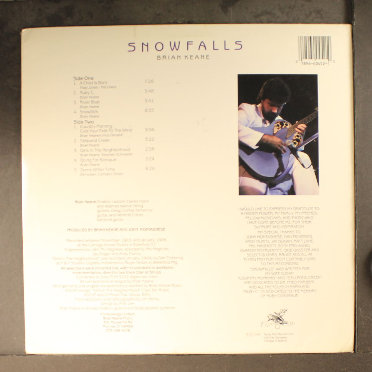 snowfalls by BRIAN KEANE