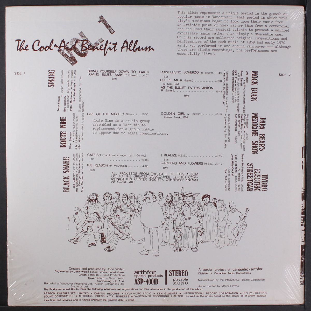 the cool-aid benefit album by VARIOUS