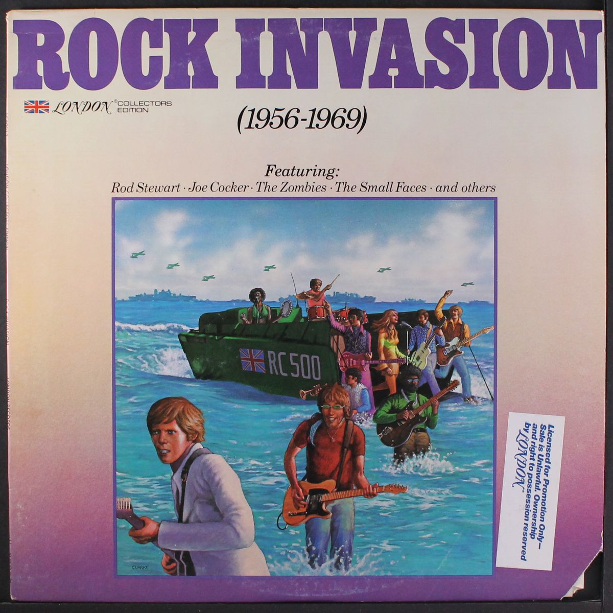 rock invasion 1956-1969 by VARIOUS