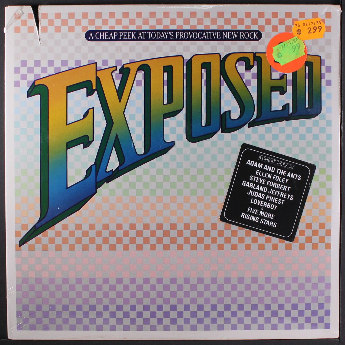 exposed - a cheap peek at today's new rock by VARIOUS