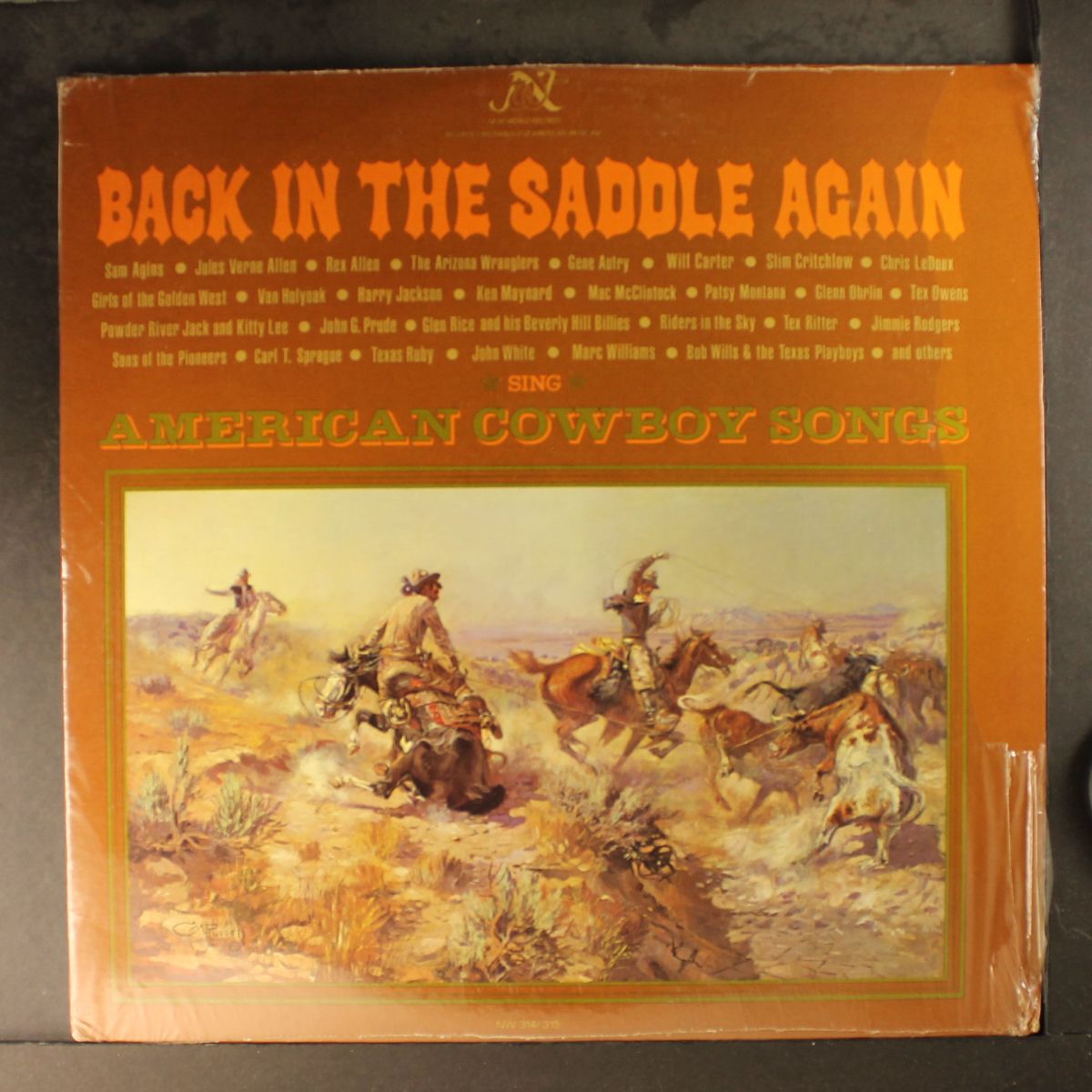 back in the saddle again, american cowboy songs by VARIOUS