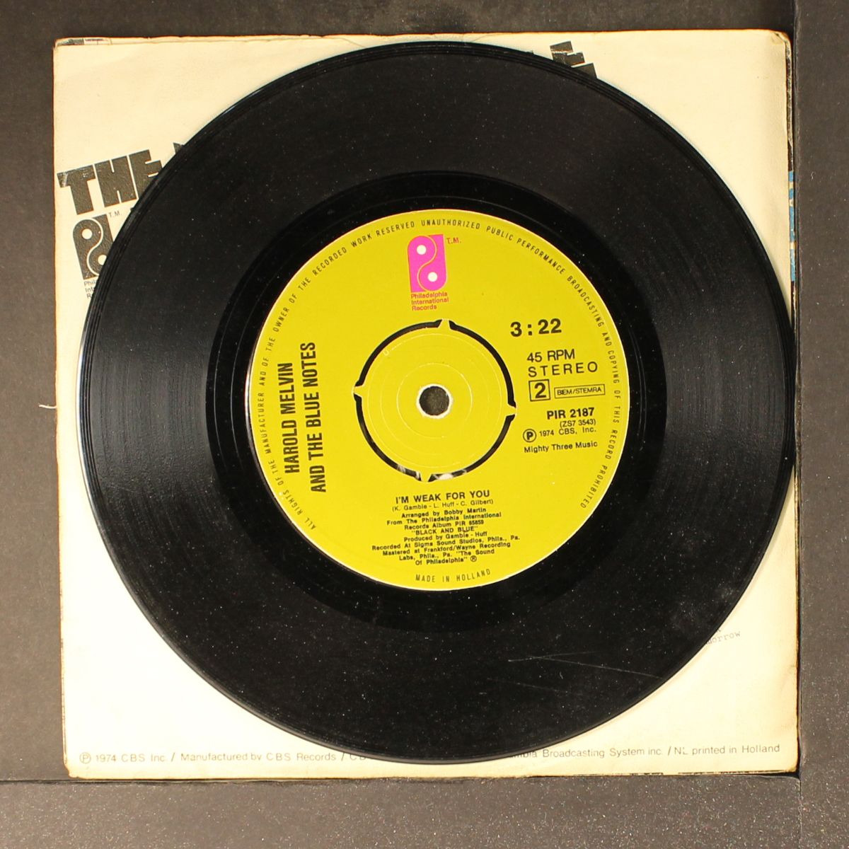 satisfaction guaranteed by HAROLD MELVIN & BLUENOTES