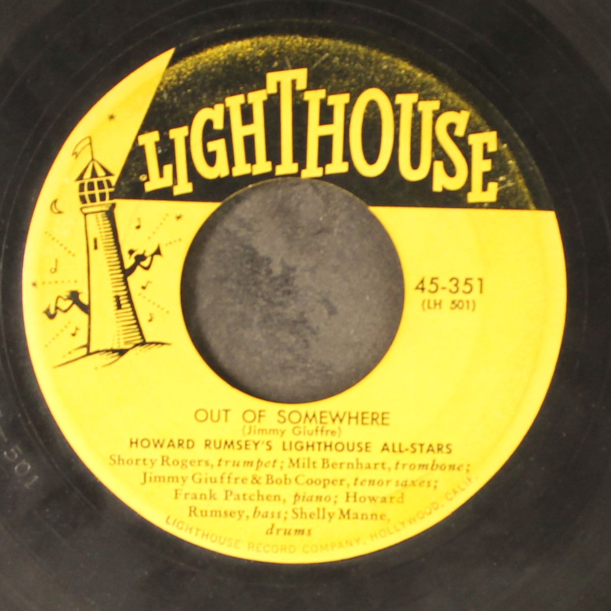 out of somewhere by HOWARD RUMSEY'S LIGHTHOUSE ALL-STARS