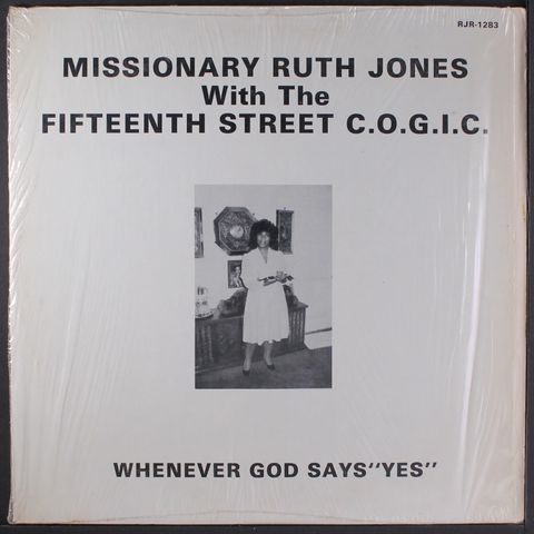 MISSIONARY RUTH JONES W/ 15TH ST. COGIC