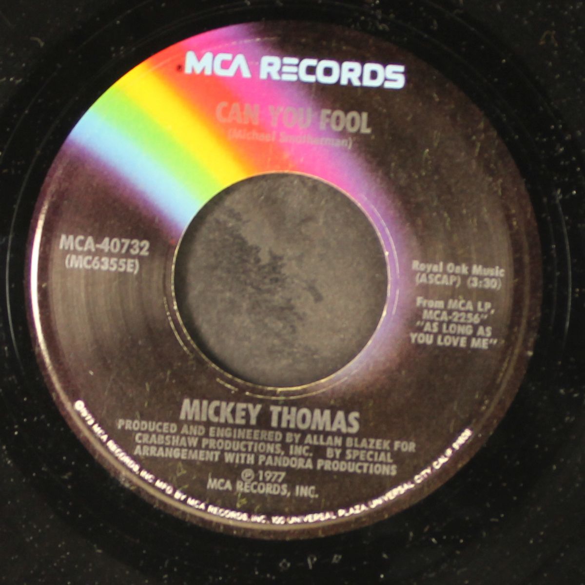 can you fool / where are we by MICKEY THOMAS